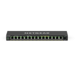NETGEAR GS316EPP Managed Gigabit Ethernet (10/100/1000) Power over Ethernet (PoE) Black