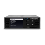 AJA DANTE-12GAM Dual-Channel 12G-SDI / Dante 64-Ch Audio Bridge