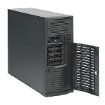 Supermicro CSE-733T-500B computer case Midi Tower Black 500 W