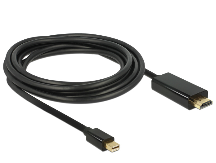 83700 DELOCK Videokabel - Mini DisplayPort (M) bis HDMI (M)