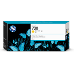 HP P2V70A/730 Ink cartridge yellow 300ml for HP DesignJet T 1600/1700/940