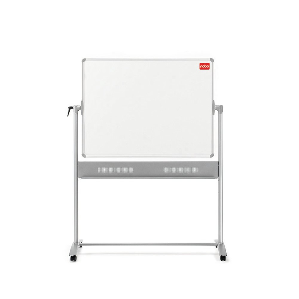Nobo Basic Melamine Mobile Whiteboard 1200 x 900mm 1905239