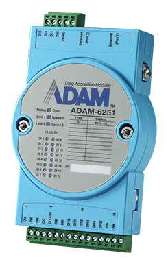 Image of Advantech ADAM-6251-B fieldbus module Digital input module