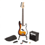 PDT RockJam Bass Guitar super Kit - Sun