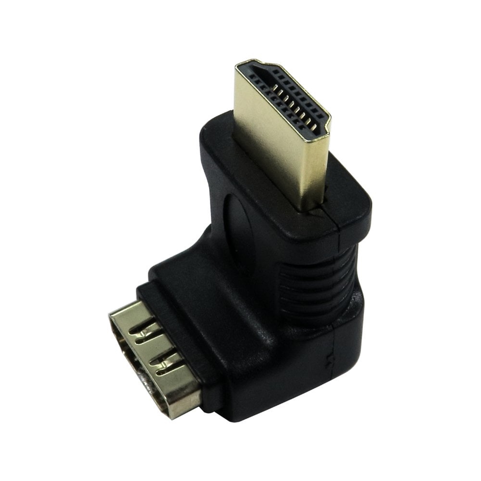 TARGET HDMI Right Angled Male To Female Adapter, Due To The Position Of The HDMI Port It Can Make 270 On Some Devices