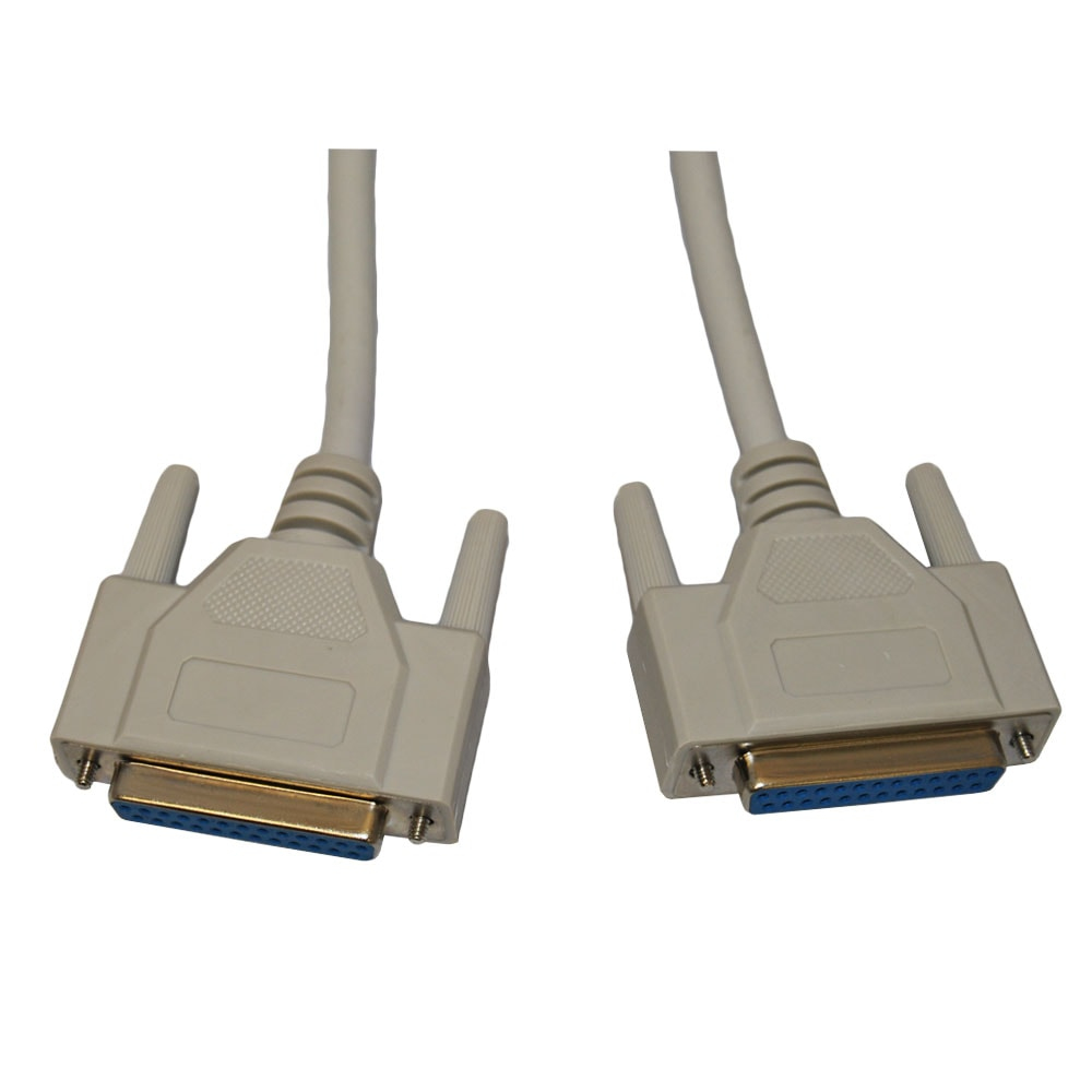 Videk DB25F to DB25F Moulded Universal Cable 2m