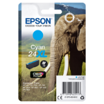 Epson C13T24324022/24XL Ink cartridge cyan high-capacity Blister Radio Frequency, 740 pages 8,7ml for Epson XP 750