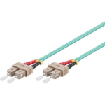 Microconnect FIB2230005 InfiniBand/fibre optic cable 0.5 m SC Aqua colour