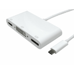Cables Direct USB3C-HDD04 laptop dock/port replicator USB 3.2 Gen 1 (3.1 Gen 1) Type-C White