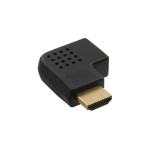 InLine HDMI Adapter male / female side angled right gold plated