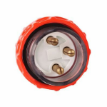 4Cabling 040.000.0266 electrical power plug Orange