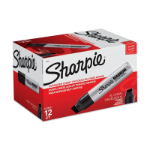 SHARPIE SH Magnum Perm Marker Blk Bx12