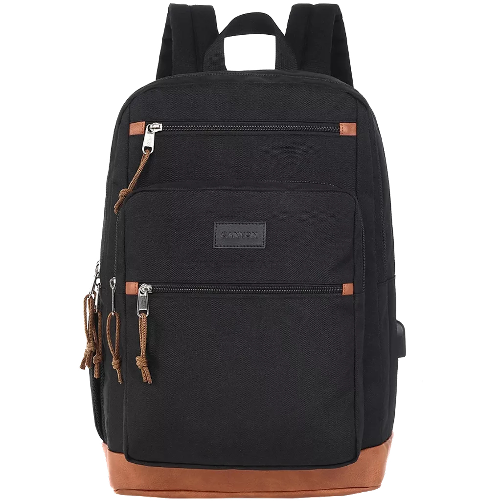 Canyon CNS-BPS5BBR1 laptop case 39.6 cm (15.6") Backpack Black