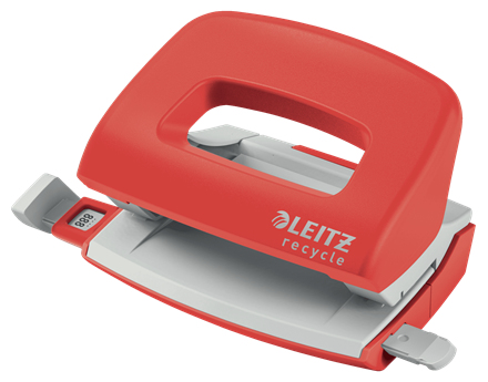 Image of Leitz NeXXt hole punch 10 sheets Red