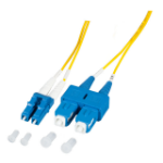 EFB Elektronik O0360.3-1.2 InfiniBand en Glasvezelkabel 3 m 2x LC 2x SC Geel