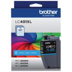 Brother LC401XLCS ink cartridge 1 pc(s) Original High (XL) Yield Cyan