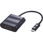 Cablenet 20cm USB 3.1c Male - HDMI 1.4b Female (4Kx2K@60Hz) Blk Active Adaptor
