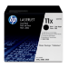 HP 11X 2-pack High Yield Black Original LaserJet Toner Cartridges cartucho de tóner 2 pieza(s) Negro