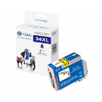 G&G Image 14613/NP-R2-3471BK Ink cartridge black, 1x1.12K pages 22,4ml Pack=1 (replaces Epson 34XL) for Epson WF-3720