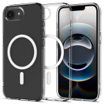 Spigen Crystal Flex (MagFit) mobiele telefoon behuizingen 15,5 cm (6.1") Hoes Transparant, Wit