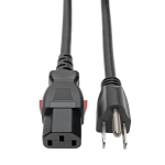 Tripp Lite P006-L06 power cable Black 70.9" (1.8 m) NEMA 5-15P IEC C13