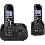 amplicomms BigTel 1582 Duo DECT-telefoon Nummerherkenning Zwart