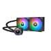 Thermaltake TH280 V2 ARGB Sync Processor All-in-one liquid cooler 5.51" (14 cm) Black