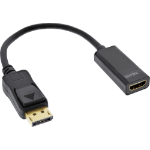 InLine DisplayPort to HDMI Adaptor with Audio, DisplayPort M / HDMI F, 4K/60Hz