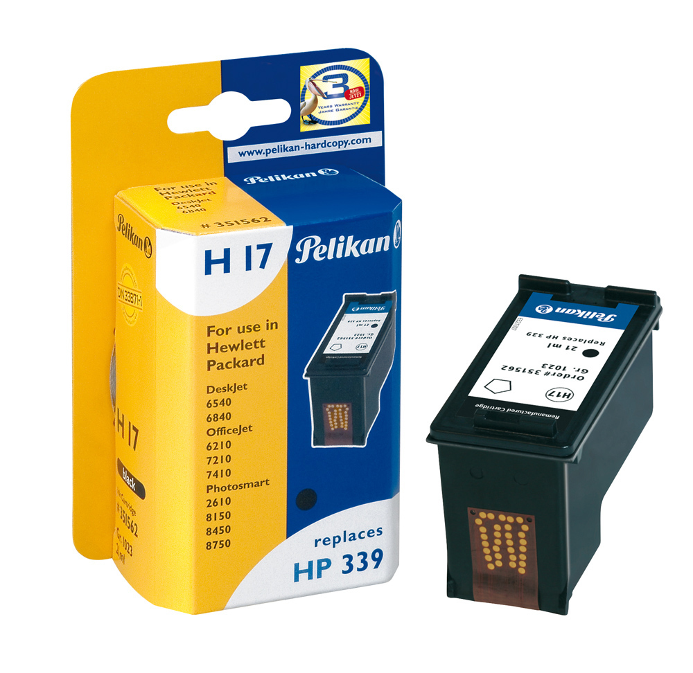 Image of Pelikan 351562/H17 Printhead cartridge black, 800 pages ISO/IEC...