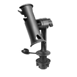 RAM Mounts Tube Jr. Rod Holder with Round Flush Base