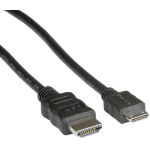Value Monitorkabel HDMI High Speed HDMI Male - Mini HDMI Male 0,8m