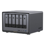 Ugreen NASync DXP6800 Pro NAS Compact Intel® Core™ i5 i5-1235U 8 GB DDR5 UGOS Pro Black