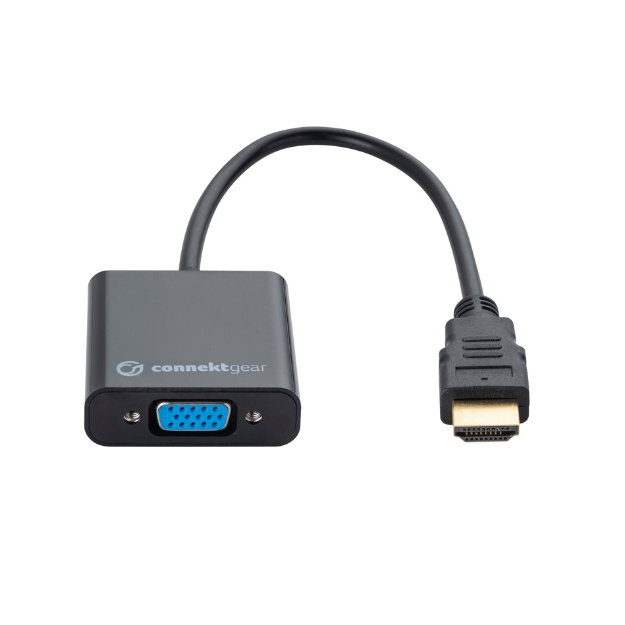 Connektgear Men's Hdmi To Vga Active Adapter - To Fe (Hdmi Source)