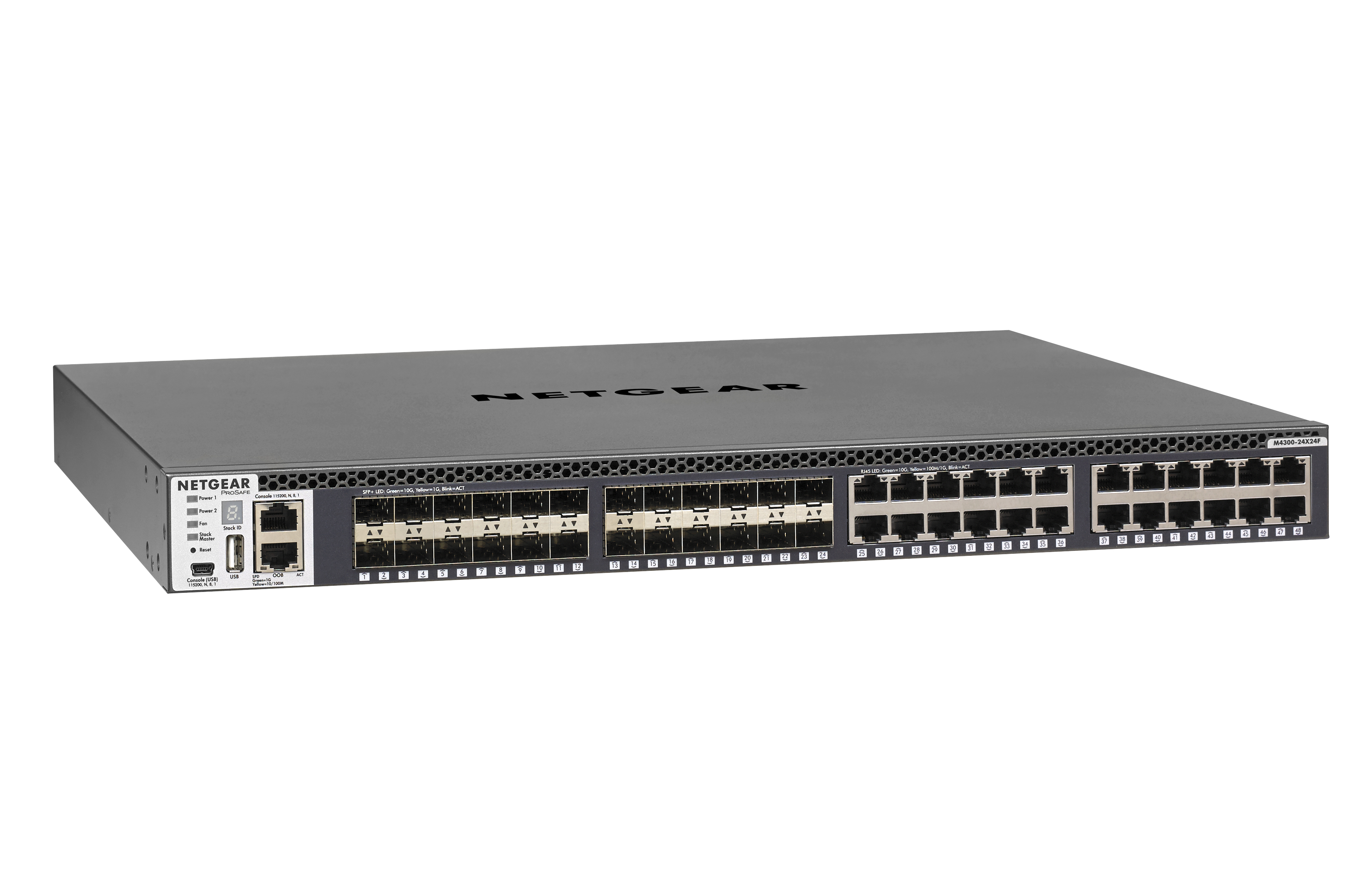 Image of NETGEAR M4300-24X24F Managed L2/L3/L4 10G Ethernet...