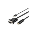4XEM 4XHDMIVGA6FTU video cable adapter 72" (1.83 m) HDMI + USB VGA (D-Sub) Black
