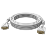 Vision 2x VGA 15-pin D-Sub, 10m VGA cable VGA (D-Sub) White