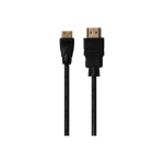 Maplin HDMI to Mini HDMI 4K Ultra HD Cable with Gold Connectors - Black, 3m