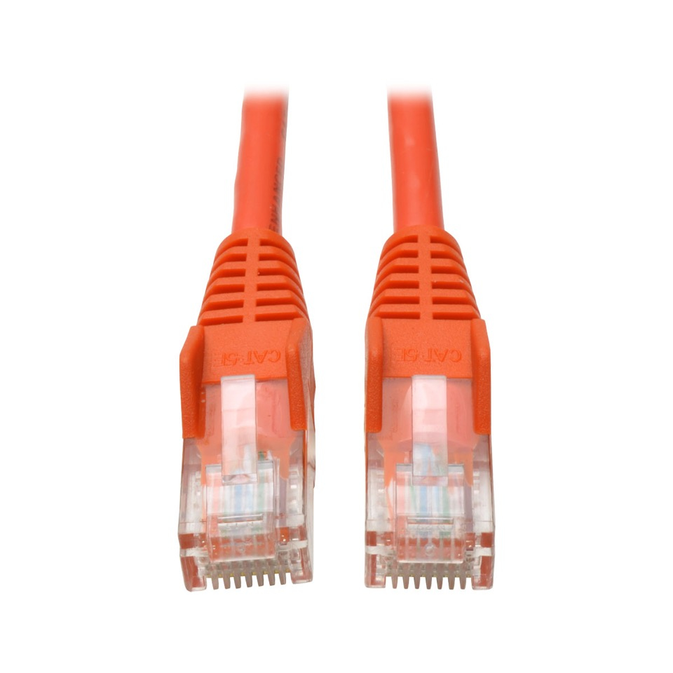 Orange 5ft CAT5e Ethernet Network LAN Patch Cable Cord 350 MHz RJ45 Internet