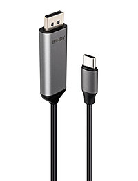EU Product - USB Typ C zu Displayport 8K60Hz Bi-Direktional 2m