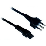 Microconnect Power Cord Italy (1.8m) Black C5 coupler  Chert Nigeria