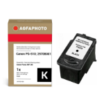 AgfaPhoto APCPG510B inktcartridge 1 stuk(s) Compatibel Normaal rendement Zwart