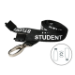 Digital ID 15mm Recycled Black Student Lanyards With Metal Lobster Clip (Pack of 100)