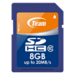 Team Group 8GB SDHC memory card Class 10