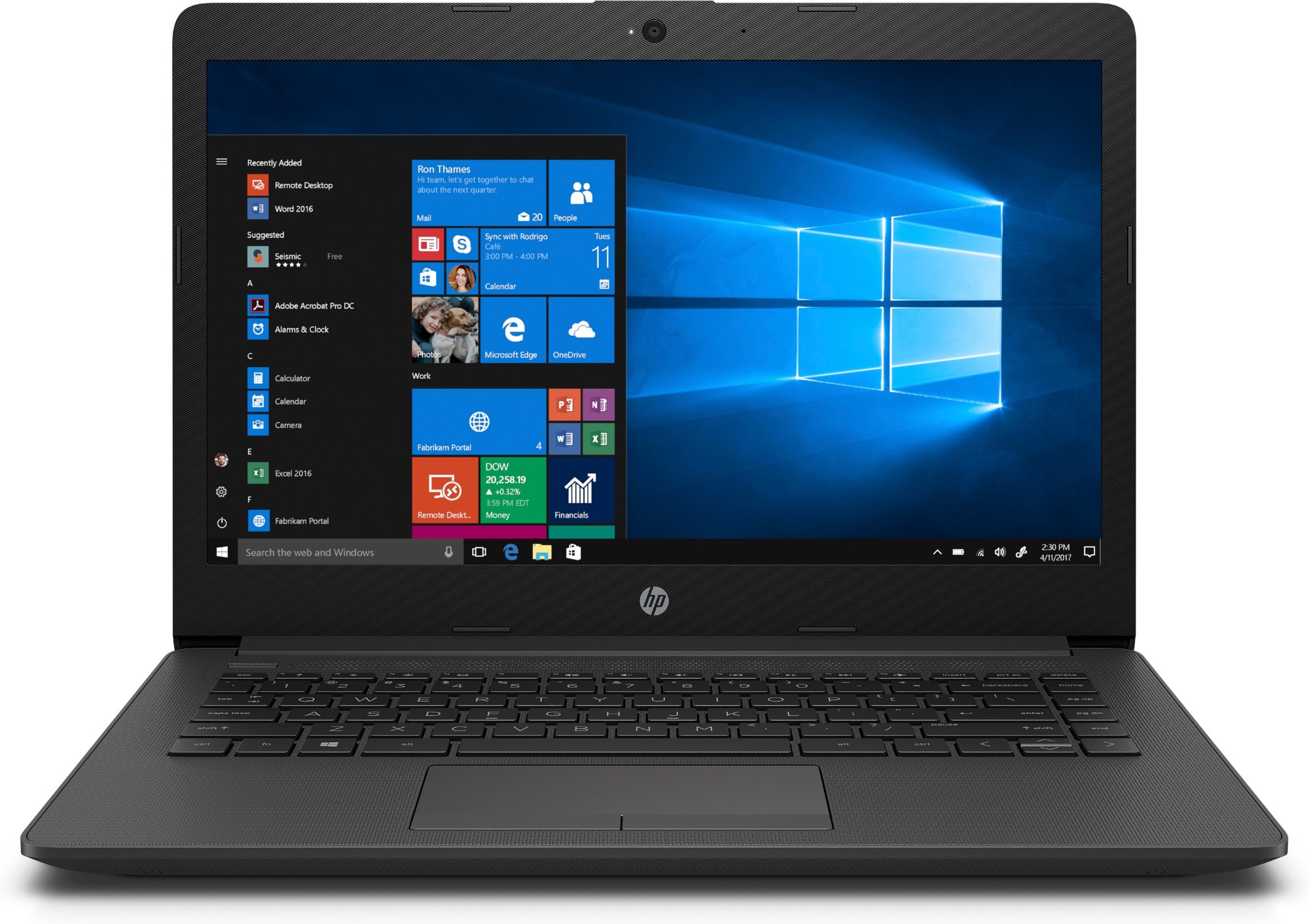 HP 240 G7 Notebook PC 35.6 cm (14") Full HD Intel® Core™ i5 8 GB DDR4-SDRAM 256 GB SSD Wi-Fi 5 (802.11ac) Windows 10 Home Black