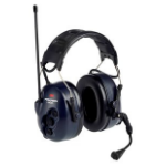 3M PELTOR LiteCom Headset Wireless Head-band Black, Blue