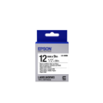 Epson C53S654023/LK-4WBB DirectLabel-etikettes black on white matt 12mm x 9m for Epson LabelWorks 4-18mm/36mm/6-12mm/6-18mm/6-24mm