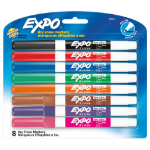 EXPO 86601 marker 8 pc(s) Fine tip Assorted colours