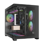 GAMDIAS AURA GC10M ARGB Micro Tower Black