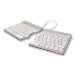 R-Go Tools Ergonomic keyboard R-Go Split Break with break software, ergonomic split keyboard, AZERTY (BE), Bluetooth, white