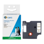 G&G 18786 labelprinter-tape Goud op wit D1